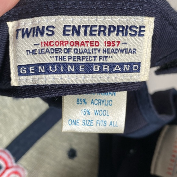 Boston Red Sox Logo Cap Navy and Red - Picture 8 of 10